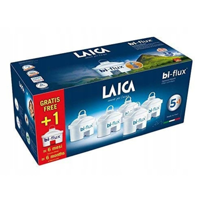 Смінні фільтрувальні картриджі для глечиків LAICA, 6 шт.