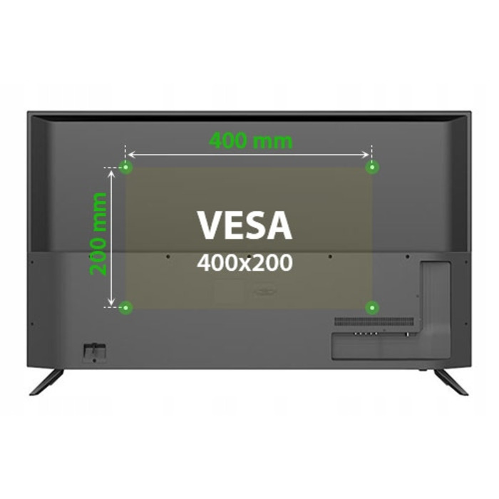 Нахильний настінний кронштейн для телевізора 32-80 дюймів, плоске навісне кріплення VESA