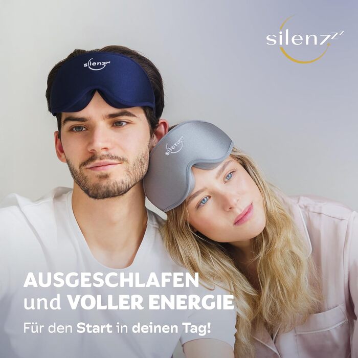 Маска для сну преміум-класу 3D - комфортна пов'язка на очі для жінок та чоловіків - забезпечує повну темряву - рожева, 1 шт.