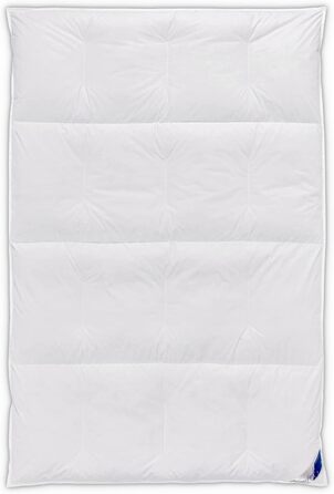 Böhmerwald Comfort 4-Chamber Box Spring Bed, 90% Down / 10% Feathers, Warmth Rating: superwarm, Size: 155 x 220 cm. Extra Warmth Rating 155 x 220 cm