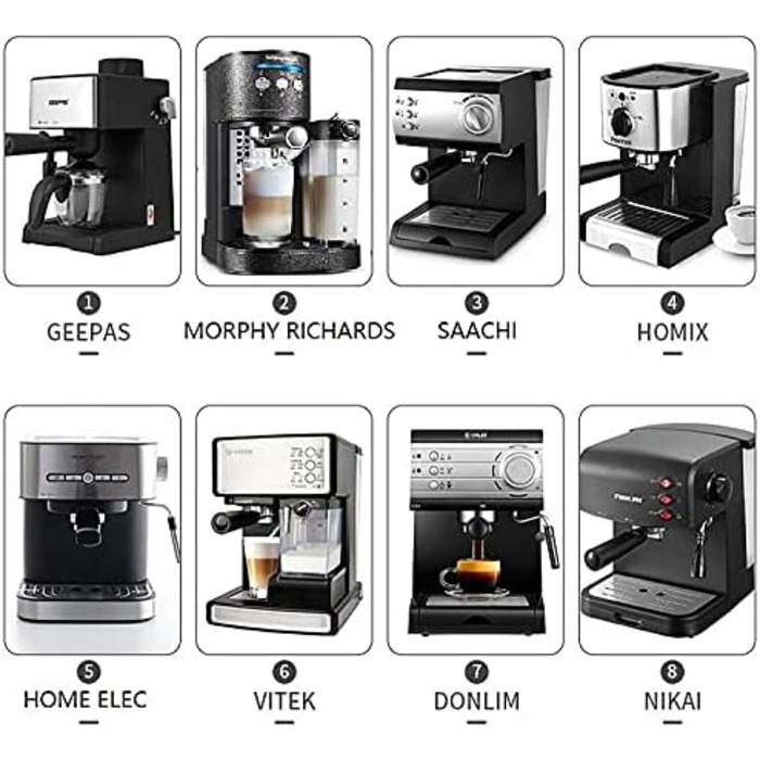 NEOUZA Bottomless Portafilter, 51mm, compatible with Swan Retro, Swan Nordic, Breville VCF149, Gevi, Oster Nova PrimaLatte espresso machines with stainless steel replacement filter basket, wooden handle (dual spout)