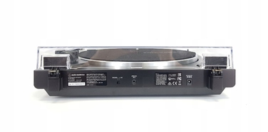 Вініловий програвач Audio-Technica AT-LP60XBT з пасиковим приводом та попереднім підсилювачем, чорний