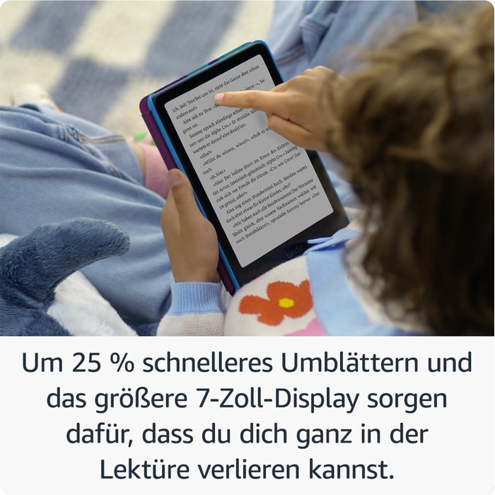 Amazon Kindle Paperwhite Kids 16GB – 7-дюймовий екран, дизайн 'Глибоководний'