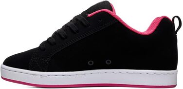 Кросівки DC Shoes Court Graffik для жінок, чорно-рожеві, розмір 40.5 EU