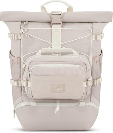 Гермопоясна сумка Johnny Urban Travis Beige - для подорожей, хайкінгу та активного відпочинку