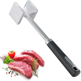 Ніж-толочок Fleischhammer 27см з подвійним боком для м'яса, товчених шніцелів, стейків, курки та свинини. Миється в посудомийній машині.