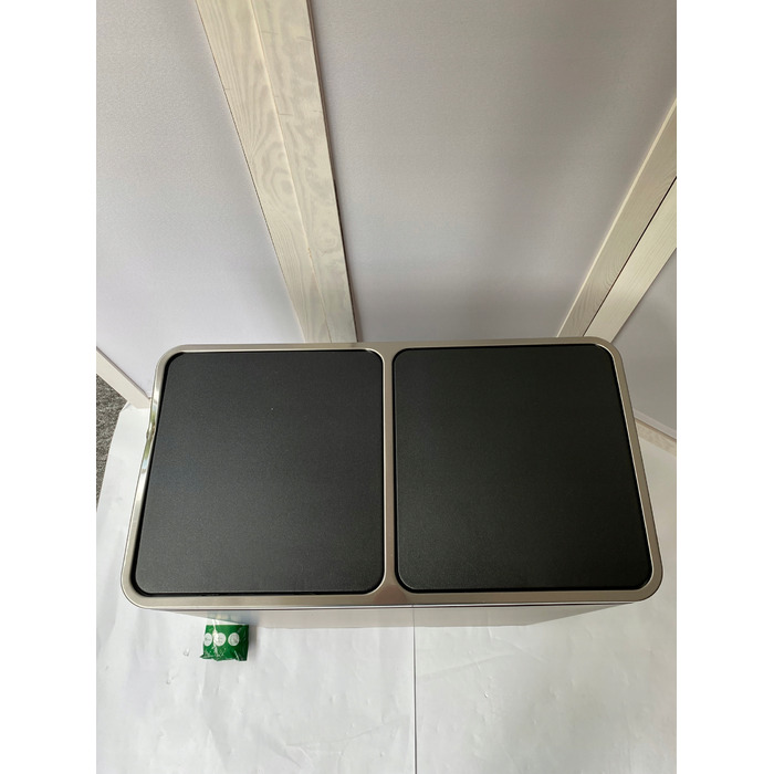 Контейнери для сортування сміття Songmics, 60 л, 2-секційні
