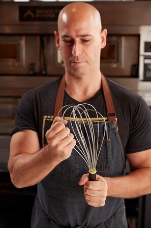 Вінчик кухонний Matfer Bourgeat з пластиковою ручкою, 16 дюймів (40.6 см)