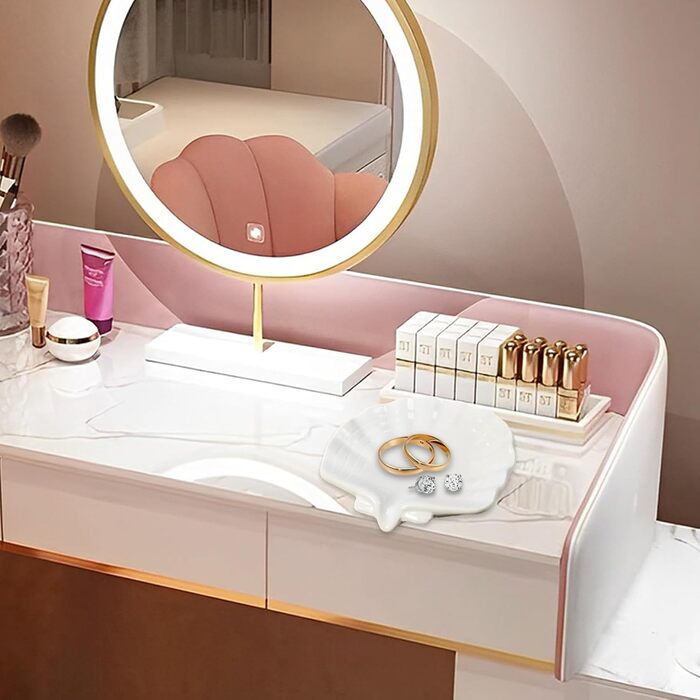 Керамічна мильниця з піддоном CHENKEE, 1 шт. Біла мильниця для душу, ванни, кухні, мийки