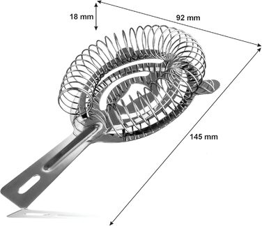 Набір барних ложок Vacu Vin з ситечком (78623606)
