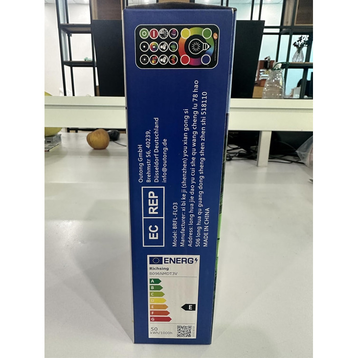LED Floodlights, RGB LED Floodlights Outdoor 50W Spotlight with Remote Control, LED Outdoor Lights IP66 Waterproof, 120 Colors, Timer, Dimmable, Custom Modes, LED Floodlight Spotlight Wall Light