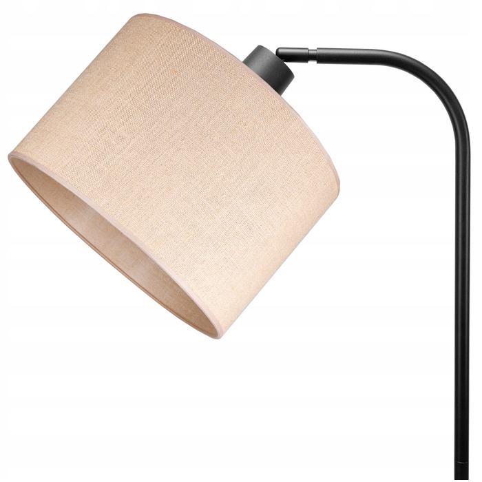 Підлогова лампа Glimex Modern E27 60 Вт, бежевий, коричневий, чорний