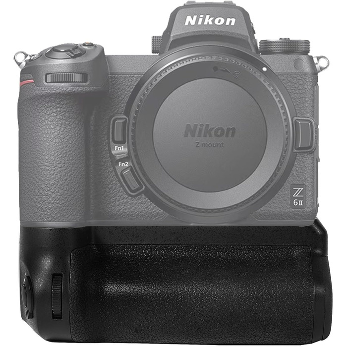Грип батарей для камер Nikon Z6II та Z7II (сумісний з MB-N11), синхронізація всіх функцій, вміщує 2 акумулятори EN-EL15C, для вертикальної зйомки
