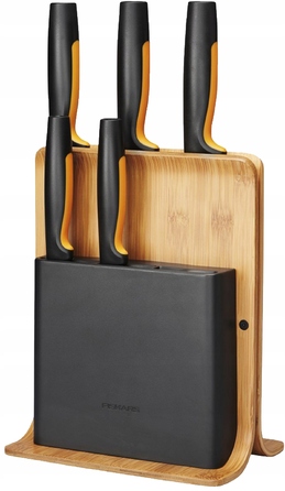 Набір ножів у підставці Fiskars Functional Form, 5 предметів