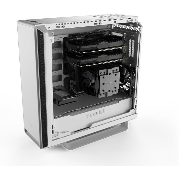 Корпус ПК be quiet! Silent Base 802 White з 2 вентиляторами Pure Wings 2 та підтримкою радіаторів до 360 мм