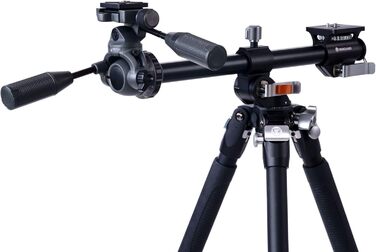 Штатив Vanguard VEO 3+ 263CP з алюмінієвою рамою, відкидною центральною колоною та 3D-голівкою для фото та відео