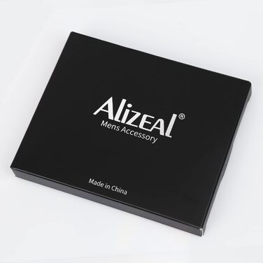 Комплект краватка-метелик та нагрудна хустинка Alizeal Paisley (Чорний + Фуксія)