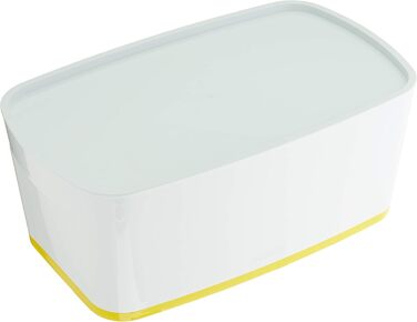 Leitz MyBox коробка для зберігання з кришкою, велика, непрозора, біла, пластикова