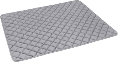 Підстилка для собак Doctor Bark: флісова двостороння, велика, 140x110 см (Beige/Grün, Himmelblau/Hellgrau). Миється до 95°C.