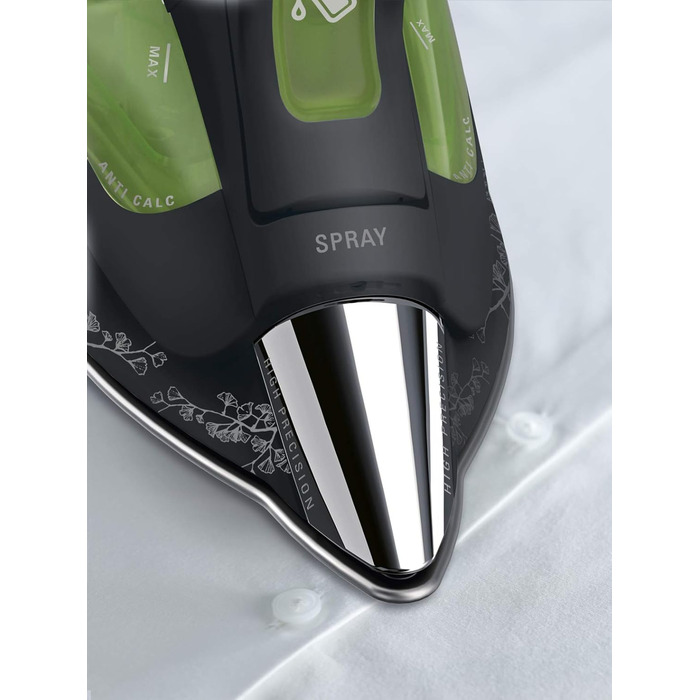 Rowenta DW6030 Eco Intelligence Steam Iron | 2500W | 180g Steam Boost | Steam Iron with Automatic Shut-off | Anti-Scale Setting Single