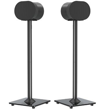 Стійки для колонок Sonos Era 300 ELIVED, 80.7 см, чорні, 2 шт. (EV5026) - підлогові, зі скляною основою, до 5 кг