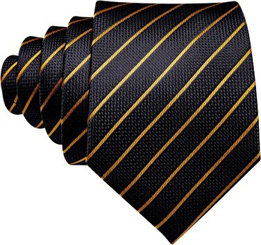 Чоловічий шовковий краватка-набір Barry.Wang з нагрудною хустинкою та затискачем для запонок, візерунок 