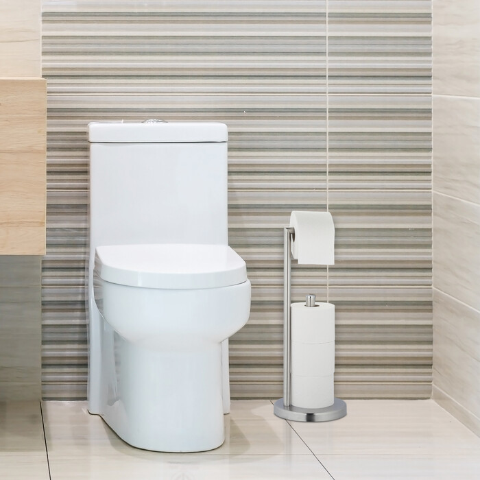 Relaxdays Standing Toilet Paper Holder