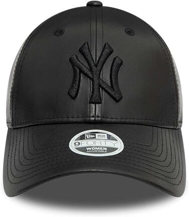 Кепка New Era WMNS 9Forty Adjustable NY Yankees чорного кольору, розмір OneSize
