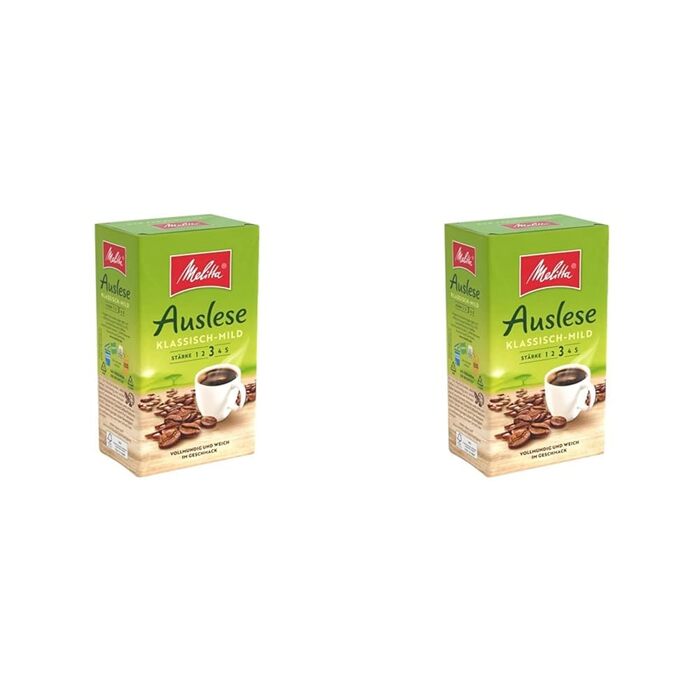 Кава мелена Melitta Filterkaffee Klassik, середня обсмажка (3/5), 6 x 500 г