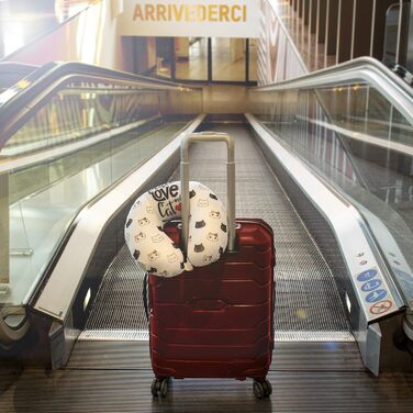 Подушка для подорожей I-TOTAL® з м'якою підтримкою шиї (кошеня)