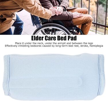 FILFEEL Breathable Anti-Decubitus Pillow, Pain Relief Care Bed Pad for Bedridden, Disabled, Elderly People, Quick Drying, Not Easily Deformed