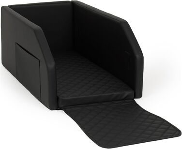 Автоматичне ліжко для собак у машину Velinda, 55x100 см, чорний колір