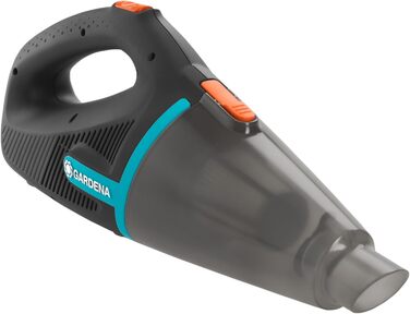 Gardena Outdoor Hand Vacuum EasyClean Li: Battery-powered vacuum for wet and dry particles, integrated lithium-ion battery, high suction power (9339-20)