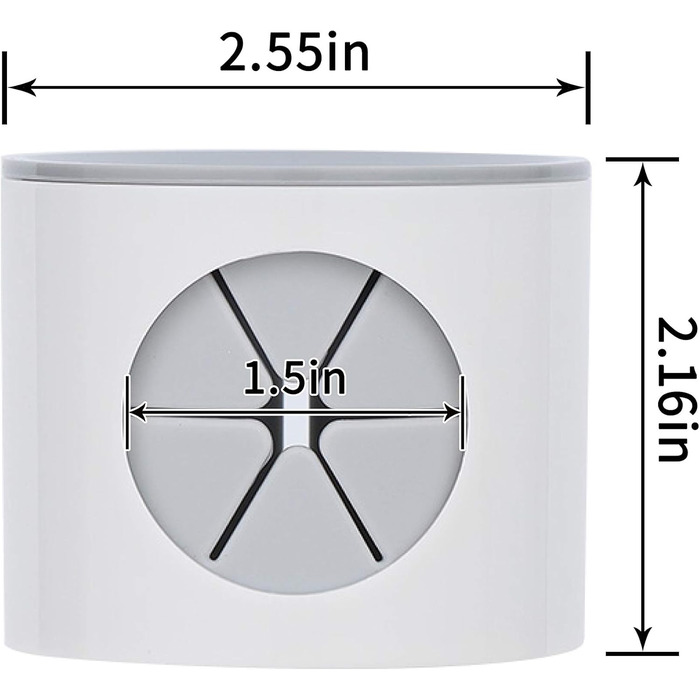 Electric Toothbrush Holder for Bathroom, Wall Mount for Shower, Space-Saving, Bathroom Storage, Organizer, Kids Toothbrush Holder, Bathroom Decor (4, gray)