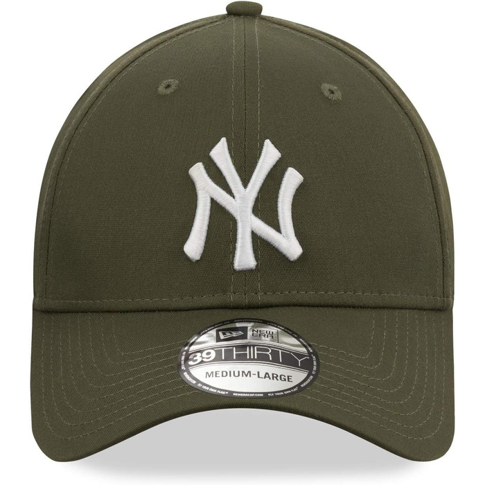 Кепка New Era MLB New York Yankees League Essential 39Thirty Stretch, Бордовий/Зелений (M-L)