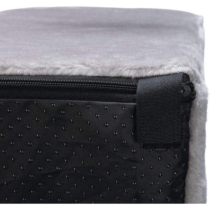 Сходинки для собак Karlie Easy Step - м'який матеріал, дерево, сірий, 60x45x40 см