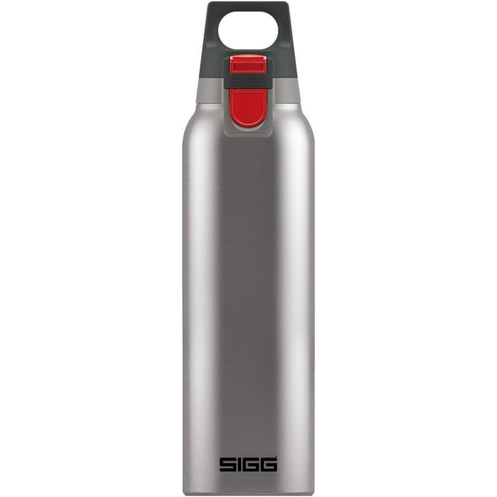 SIGG Hot & Cold ONE Thermo Drinking Bottle, non-toxic and insulated stainless steel drinking bottle, one-handed operation outdoor thermo bottle