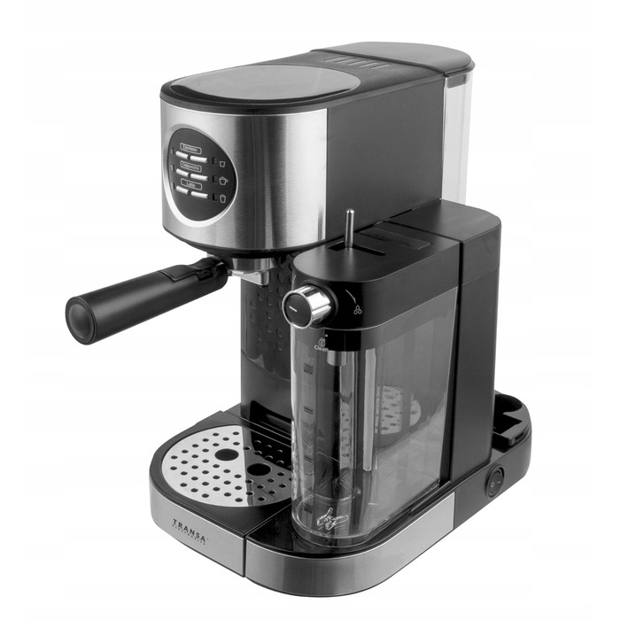 Ріжкова кавомашина Transa Electronics MultiCoffee, 1470 Вт, чорна