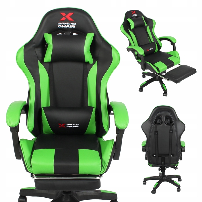 Ігрове офісне крісло Xgaming, обертове — чорне
