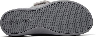 Тапочки SOLLBEAM з підтримкою склепіння стопи, ортопедичні п'ятники, сандалії для жінок (44.5 EU, Gray01)