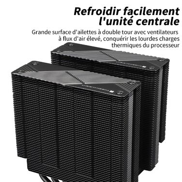 Thermalright Phantom Spirit 120 EVO - кулер для CPU з 7 heatpipes, 2 вентилятори 120mm, технологія AGHP 4.0, під AMD AM4/AM5 та Intel 1700/1851/1150/1151/1200