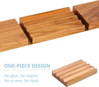 Держатель для мила з текового дерева HTB, модель 