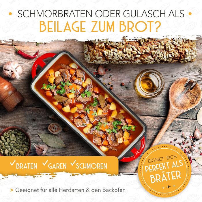 KRUSTENZAUBER Sourdough Starter Set - 1000ml Fermentation Jar with Spatula & Thermometer - Bread Baking Accessories, Sourdough Jar, Fermentation, Sourdough Starter Kit, Sourdough Culture Glass Container, Fermentation Jar