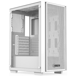 Корпус ZENPC Z1 Mesh TG Midi Tower, білий
