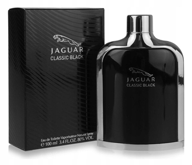 Туалетна вода Jaguar Classic Black, 100 мл, деревна