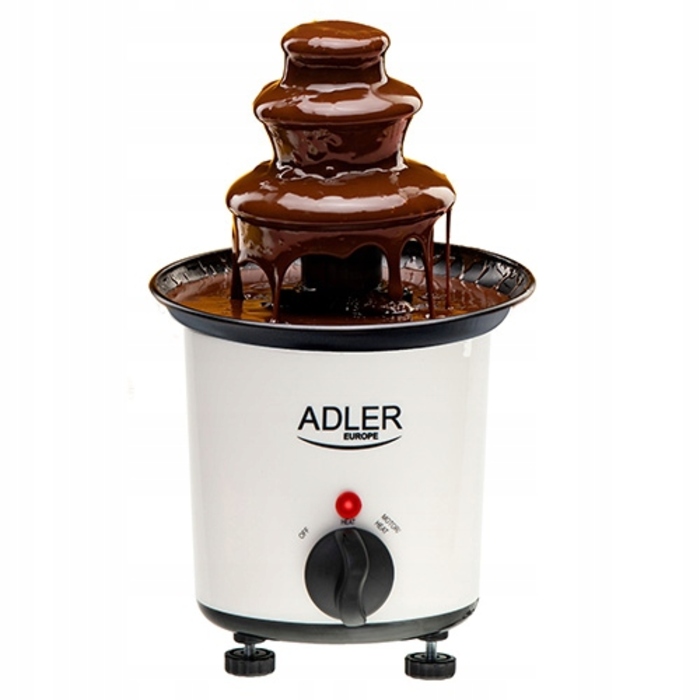 Шоколадний фонтан Adler AD4487, білий, 30 Вт
