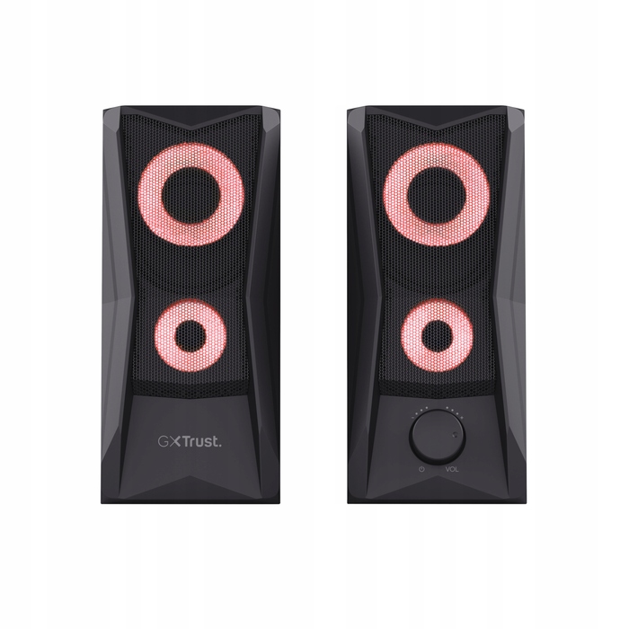 Комплект колонок 2.0 Trust GXT 606 Javv RGB, 6 Вт, чорний