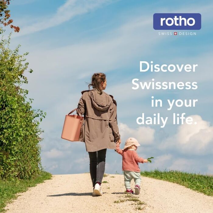 Rotho Loft Set Storage Containers 5-Piece LOFT, Plastic (PP) BPA-Free, Transparent, (32.3 x 22.3 x 16.6 cm)