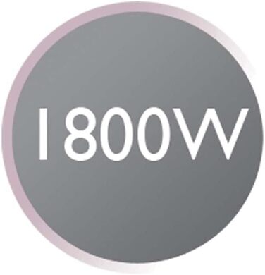 Фен Remington D5000 Compact: потужний та компактний для подорожей (1800 Вт, стильна насадка, 3 режими нагріву, 2 швидкості)