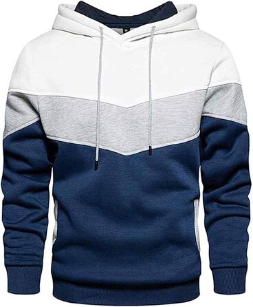 Чоловічий світшот з капюшоном, блакитний: стильний та зручний худі
